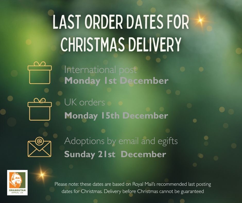 Adoptions by email and egifts Sunday 21st December