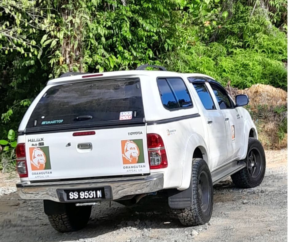 Orangutan Appeal UK rescue truck