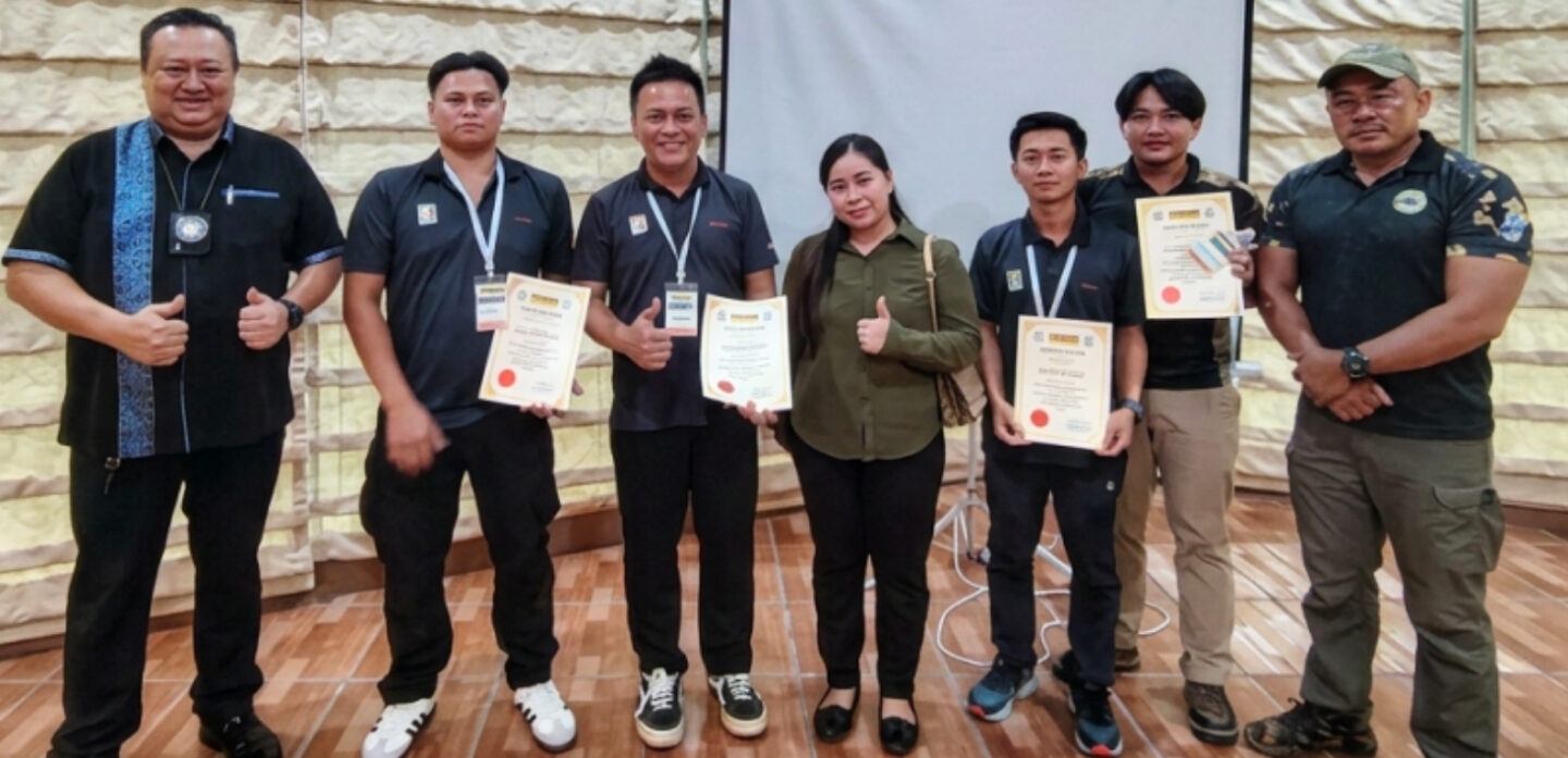 Orangutan Appeal UK team members completing Honorary Wildlife Warden training in Sabah