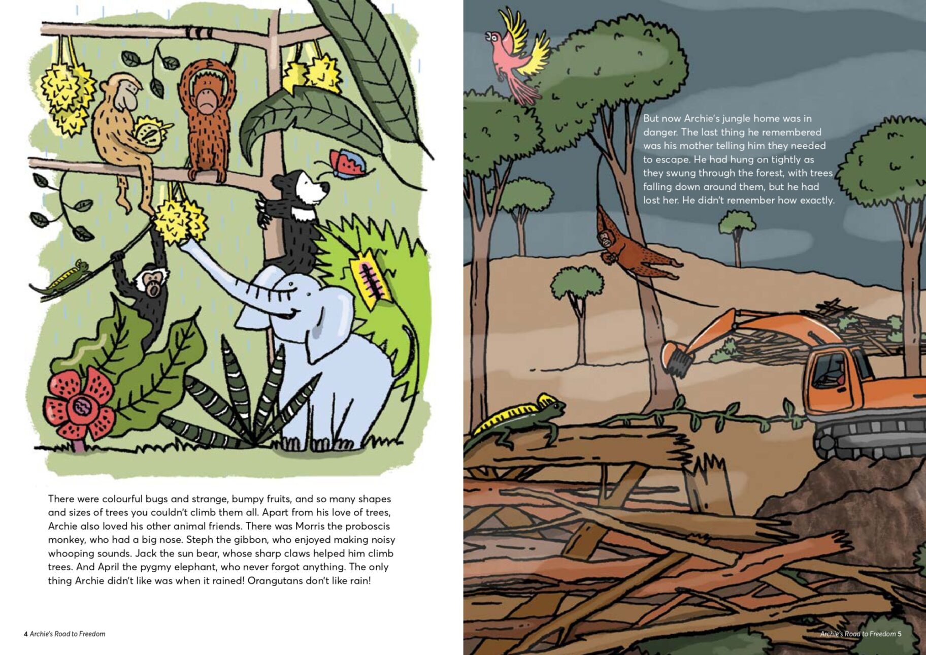 Archie's Road to Freedom Page 5-6