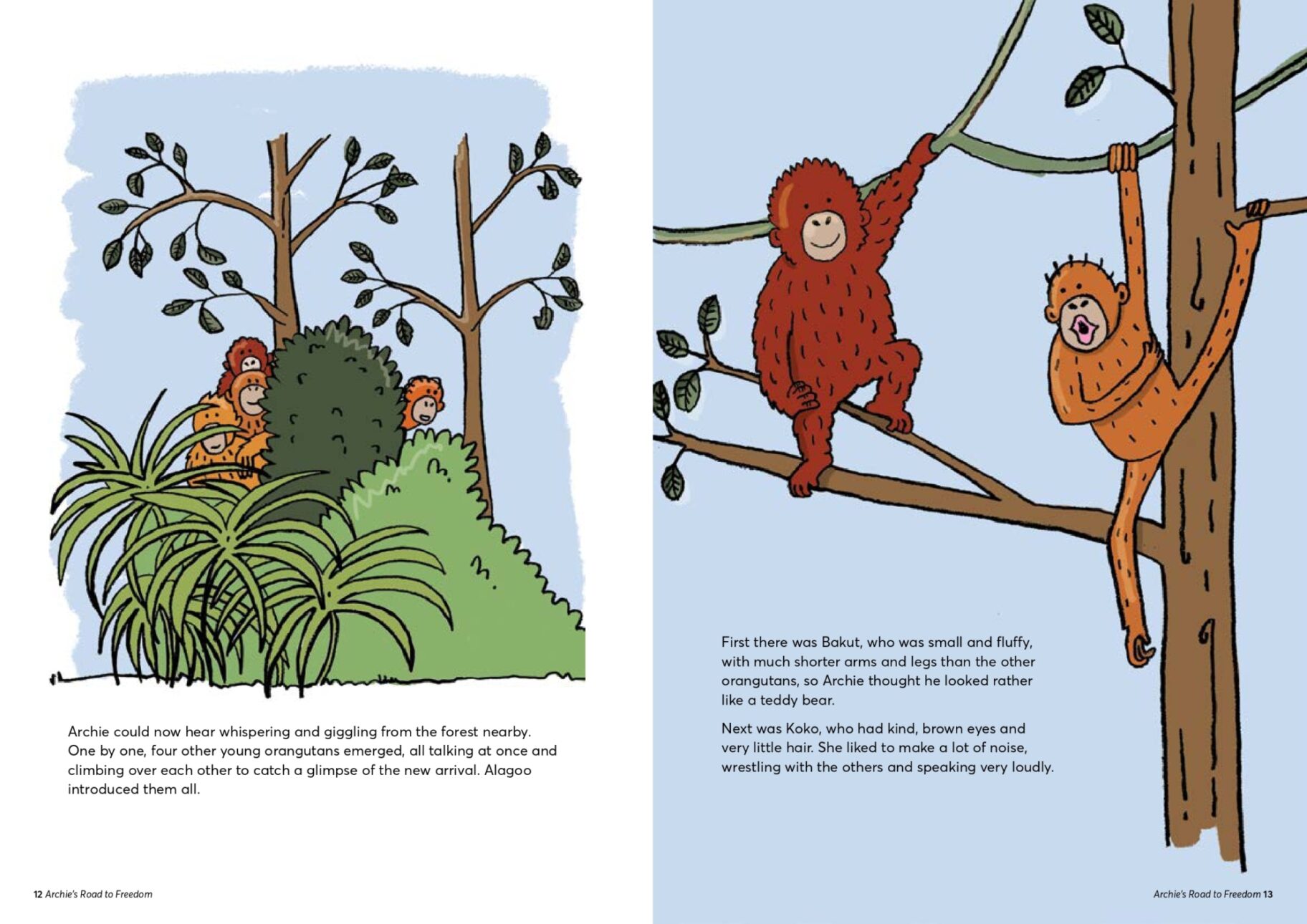 Archie's Road to Freedom Page 11-12