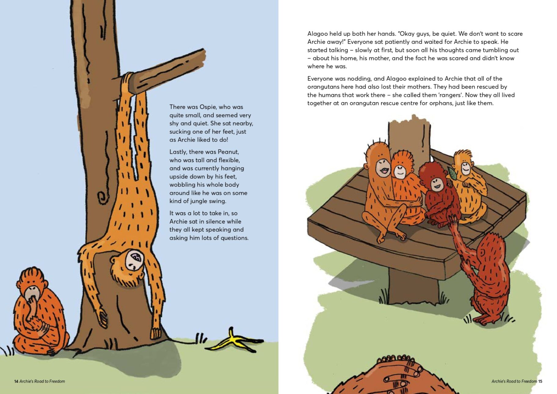 Archie's Road to Freedom Page 12-13