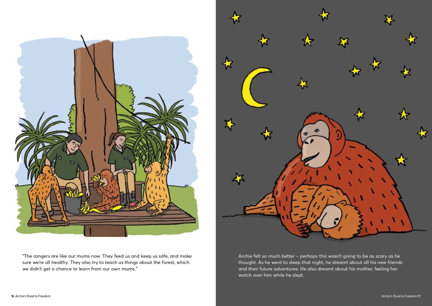 Archie's Road to Freedom Page 13-14