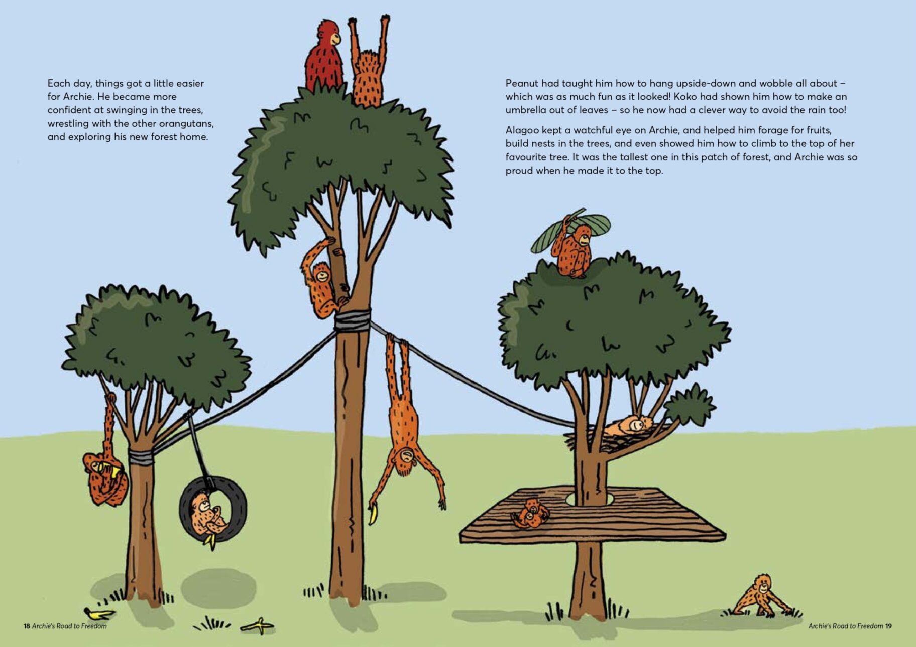 Archie's Road to Freedom Page 14-15