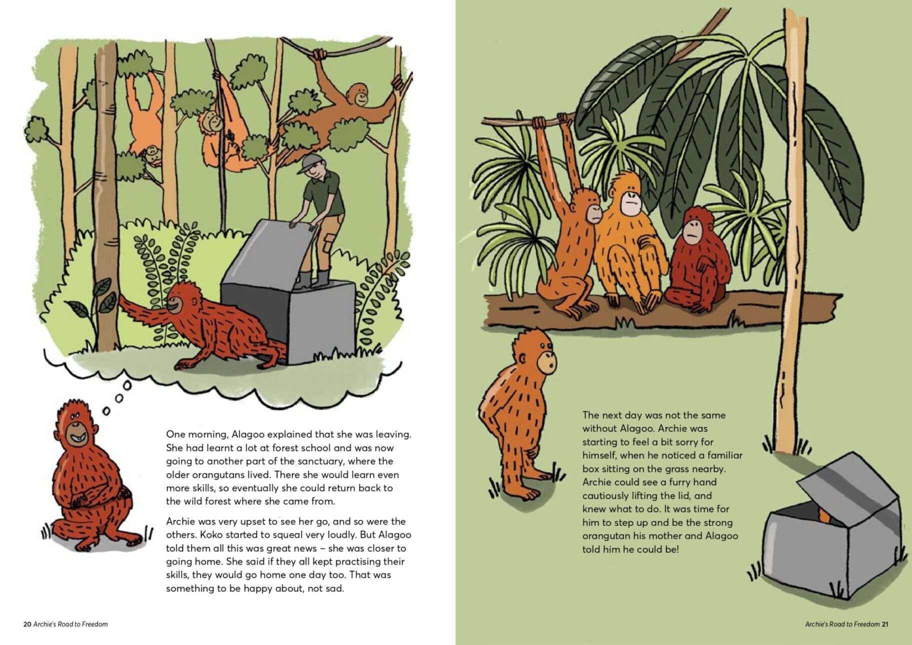 Archie's Road to Freedom Page 16-17