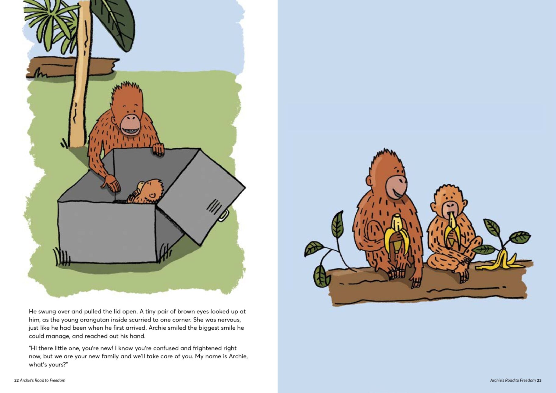 Archie's Road to Freedom Page 18-19