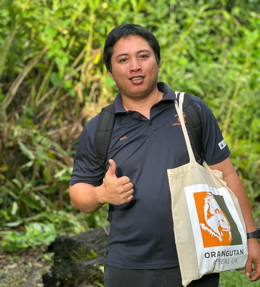 Rico giving a thumbs up