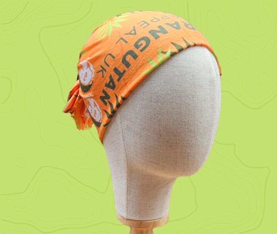 Dessert cap on manequin