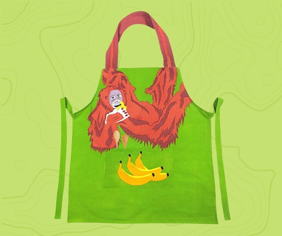 Orangutan apron