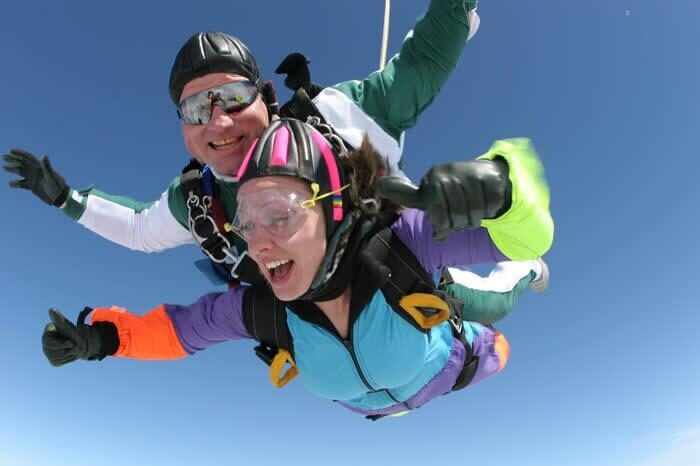 Sky dive for Orangutan Appeal UK,
