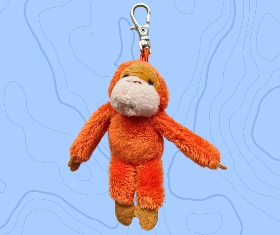 Orangutan Keyring