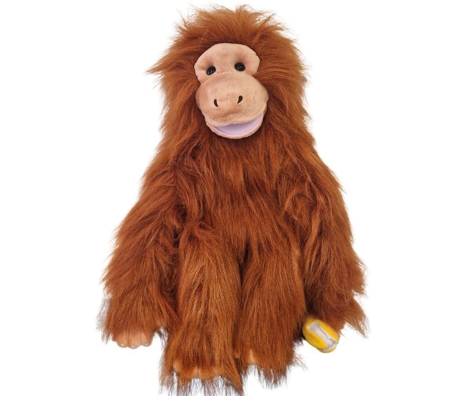 Orangutan Hand Puppet (Medium)