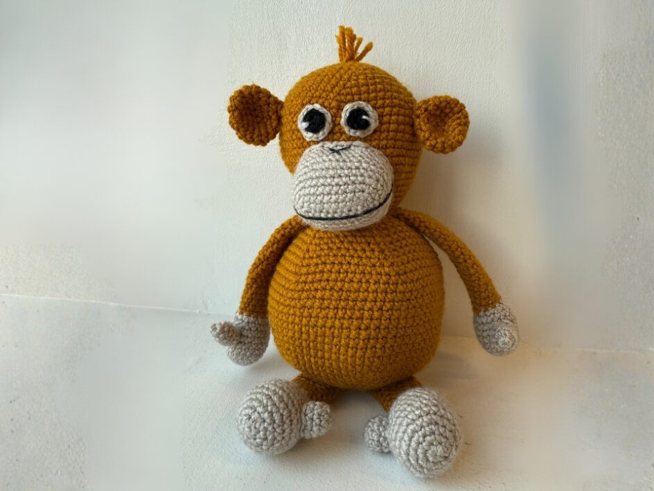 Crochet Orangutan 3