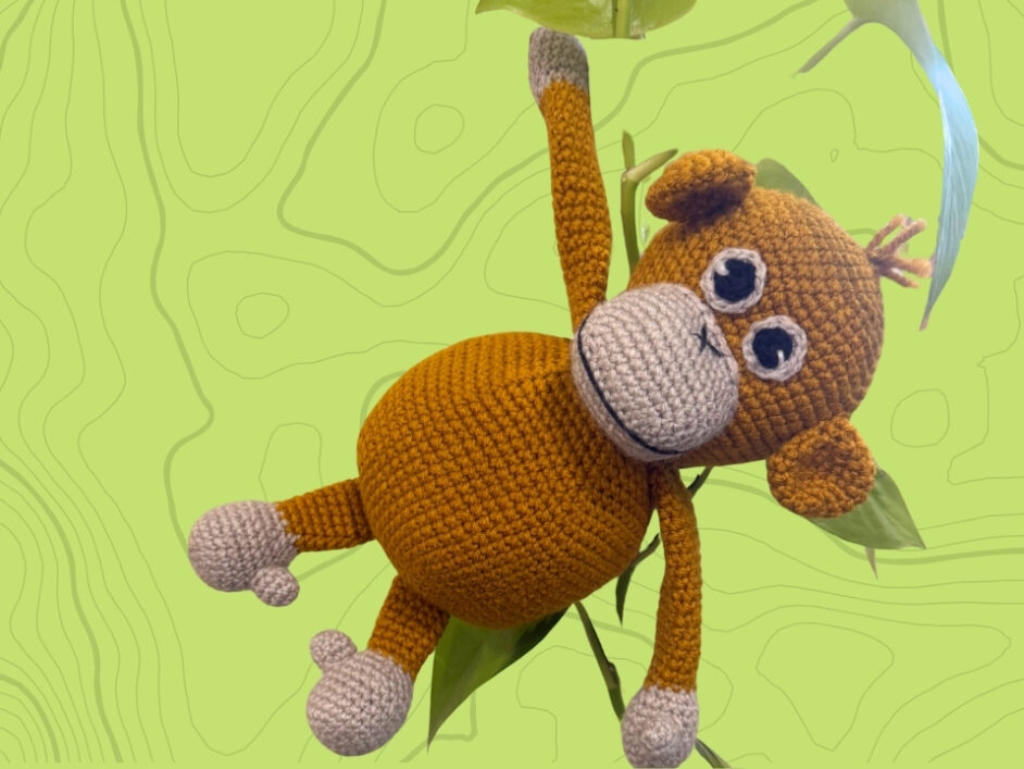 Crochet Orangutan 4