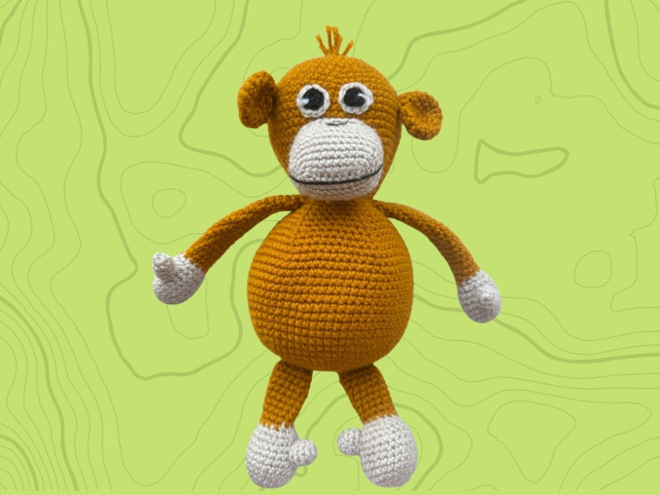 Crochet Orangutan 5