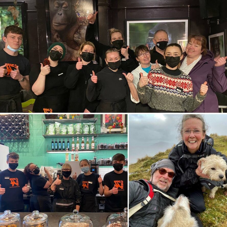 Alpine Coffee Shop team photo.