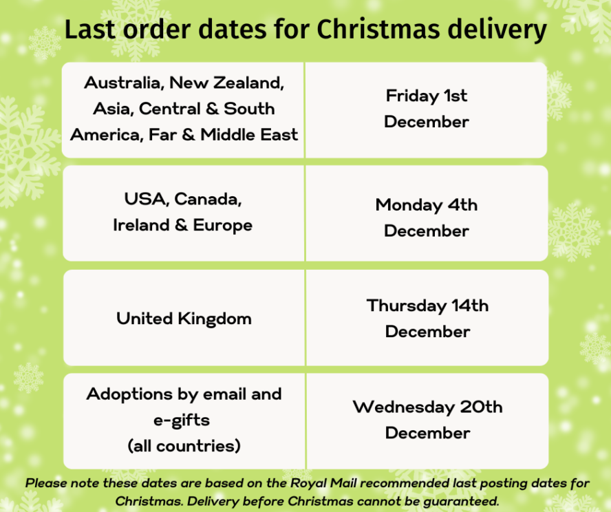 Copy of Copy of Last order dates for Christmas delivery 2023 Instagram Post