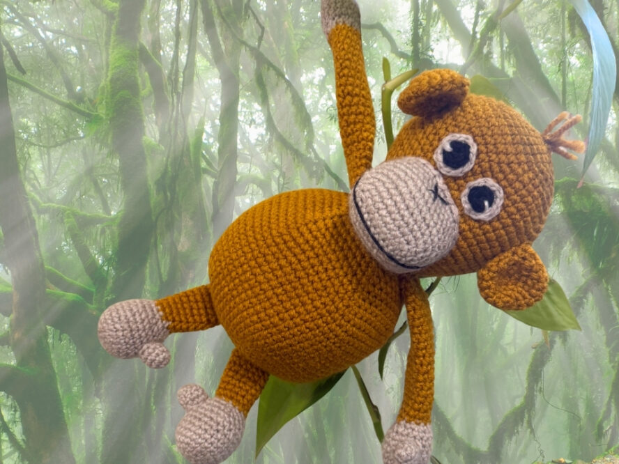 Crochet Orangutan 2