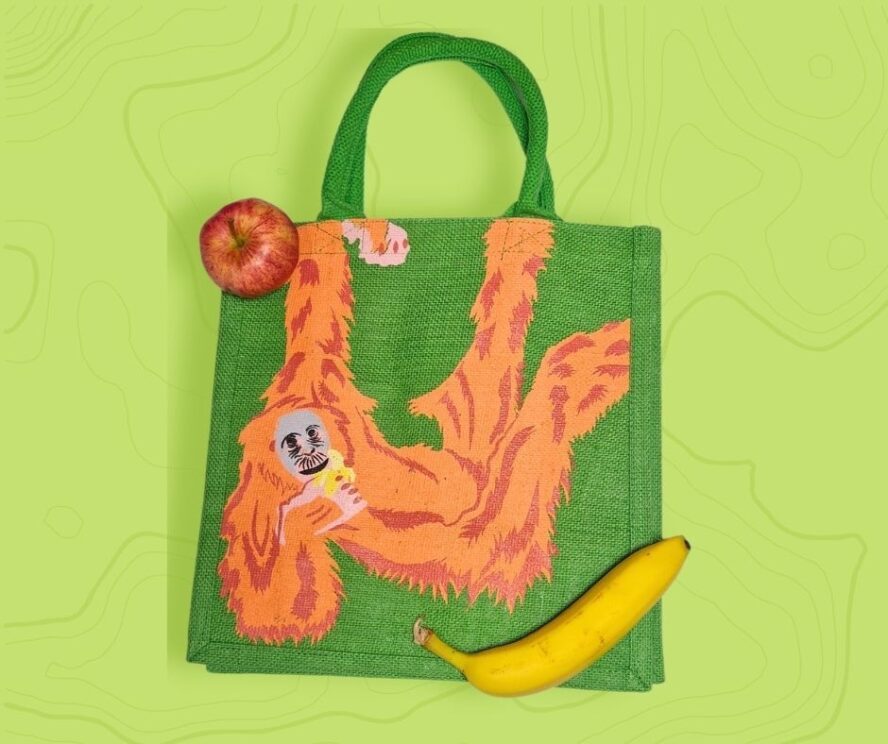 Jute bag cover